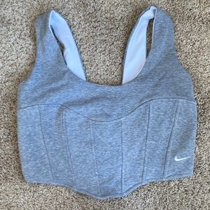 Frankie Collective Rework Nike Sweatshirt Bustier
